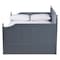 Baxton Studio Millie Cottage Farmhouse Grey Finished Wood Full Size Daybed with Trundle 179-11168-Zoro - alternate 4